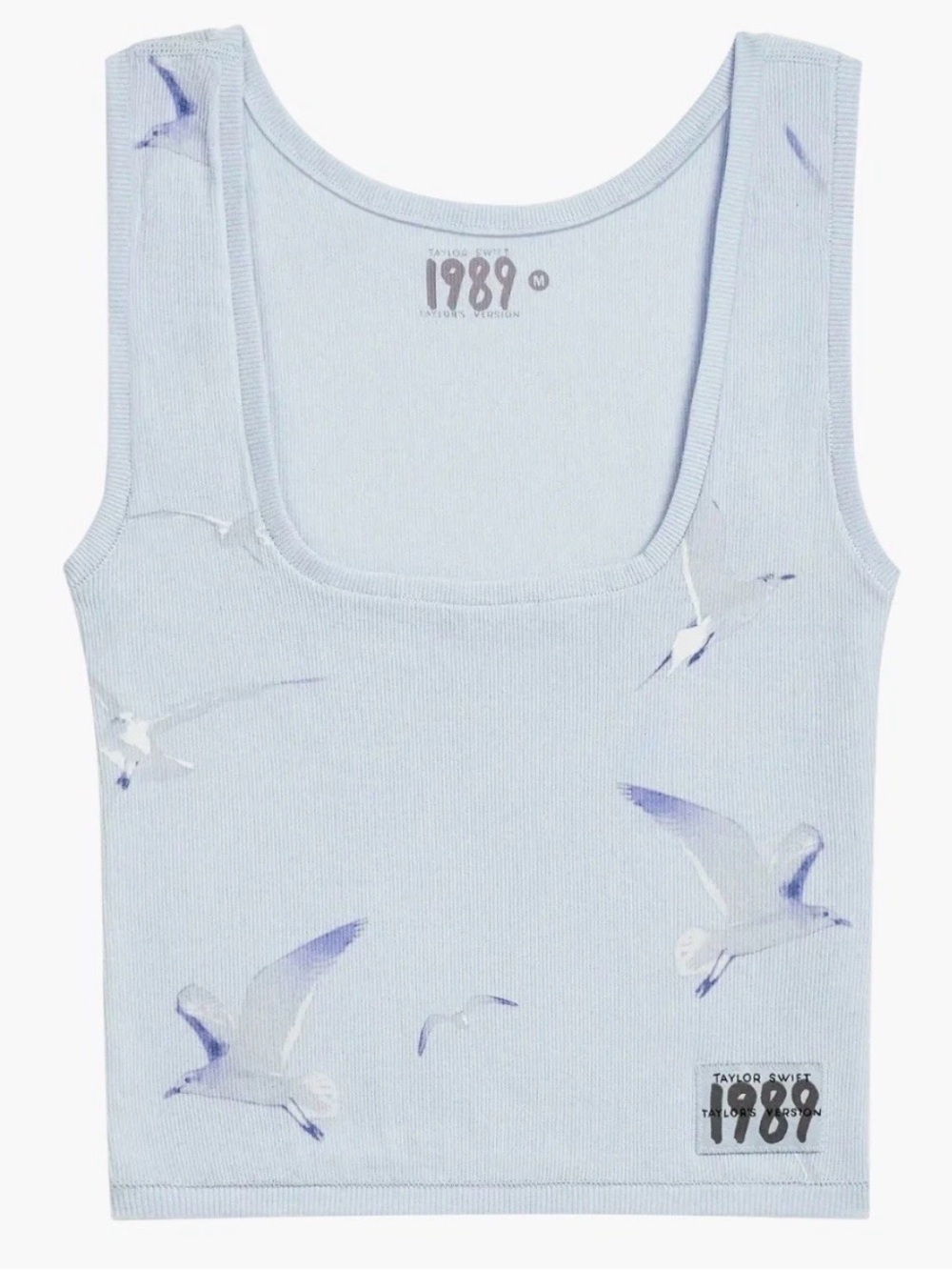 NEW! Taylor Swift 1989 Blue Seagull Tank